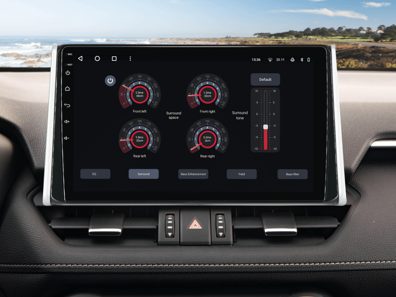 Buy Gazer T6010-XA50 PRO Multimedia System to Toyota RAV4 (XA50) 2018-2020