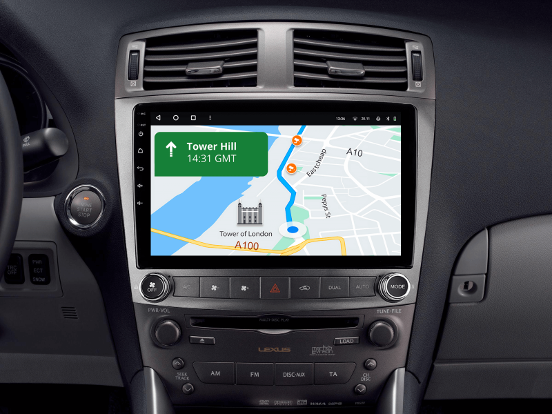 Buy Gazer T6010-XE20 PRO Multimedia System to Lexus IS250 (XE20) 2005-2013