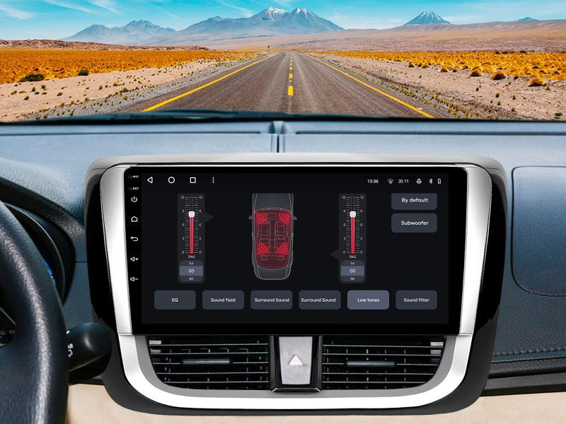 Buy Gazer T6010-XP150 PRO Multimedia System to Toyota Yaris (XP150), VIOS L 2016-2019