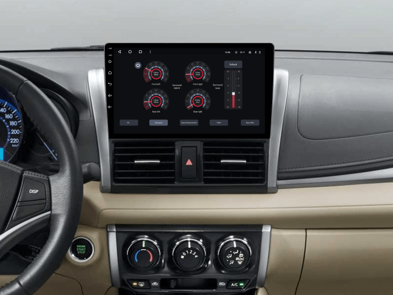 Buy Gazer T6010-XP150V PRO Multimedia System to Toyota Vios 3 (XP150) 2013-2020