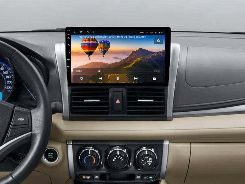 Buy Gazer T6010-XP150V PRO Multimedia System to Toyota Vios 3 (XP150) 2013-2020