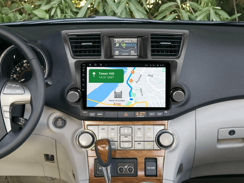 Buy Gazer T6010-XU40 PRO Multimedia System to Toyota Highlander 2 (XU40) 2007-2013