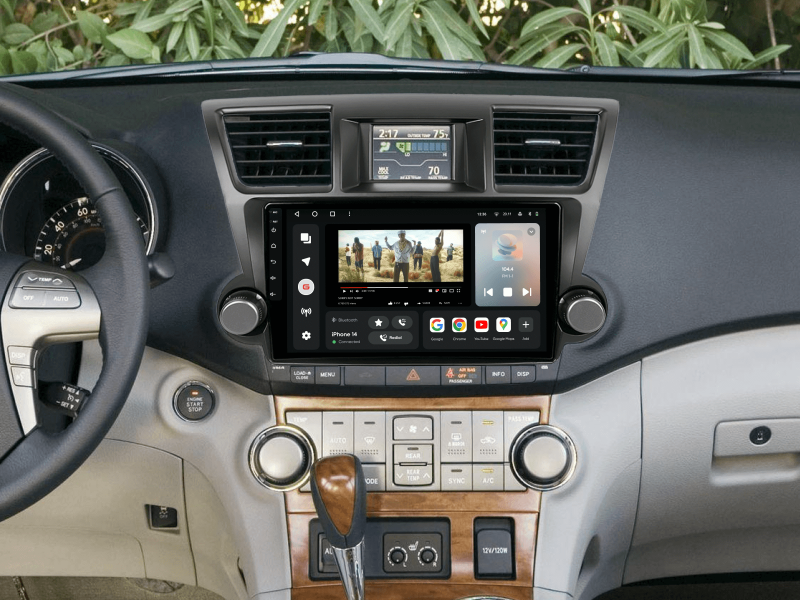 Buy Gazer T6010-XU40 PRO Multimedia System to Toyota Highlander 2 (XU40) 2007-2013