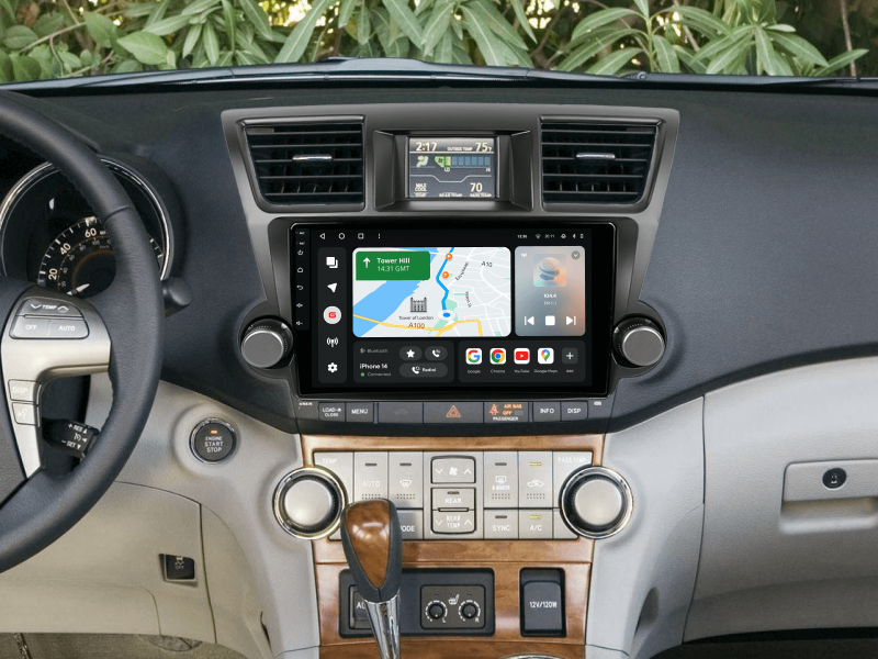 Buy Gazer T6010-XU40 PRO Multimedia System to Toyota Highlander 2 (XU40) 2007-2013