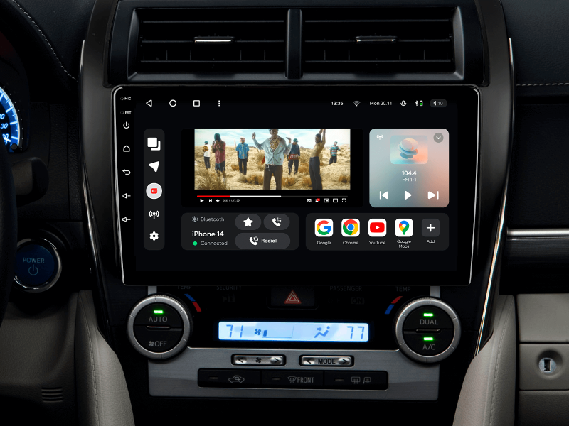 Buy Gazer T6010-XV50 PRO Multimedia System to Toyota Camry 7 (XV50) (Middle East) 2012-2014