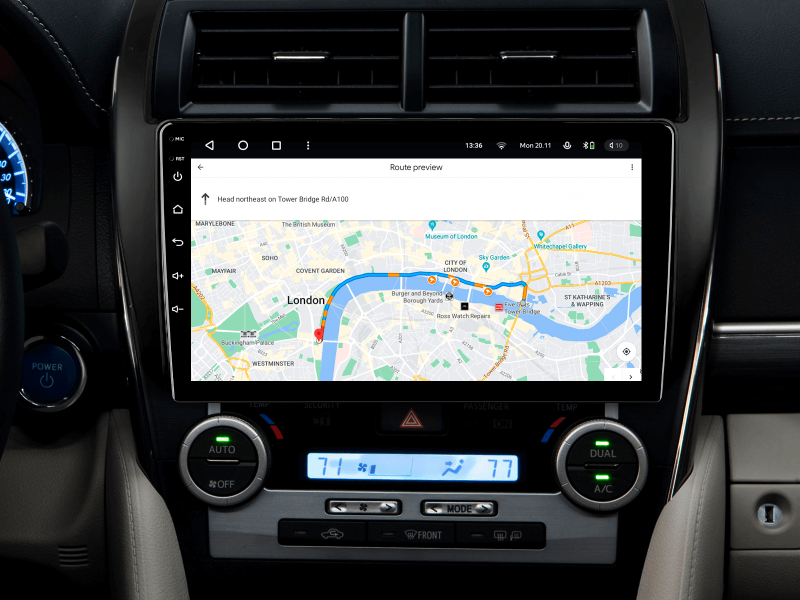 Buy Gazer T6010-XV50 PRO Multimedia System to Toyota Camry 7 (XV50) (Middle East) 2012-2014