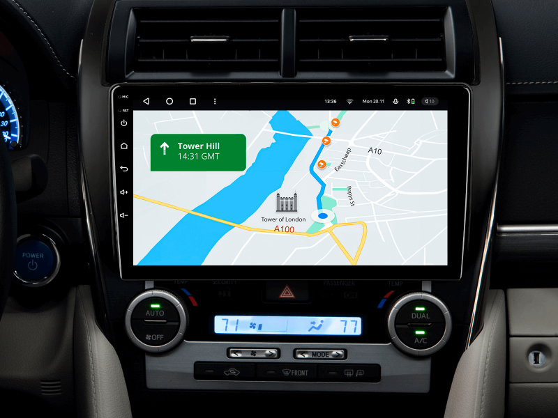 Buy Gazer T6010-XV50 PRO Multimedia System to Toyota Camry 7 (XV50) (Middle East) 2012-2014