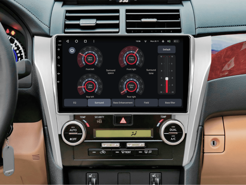 Buy Gazer T6010-XV50/H PRO Multimedia System to Toyota Camry 7 (XV50) 2011-2014