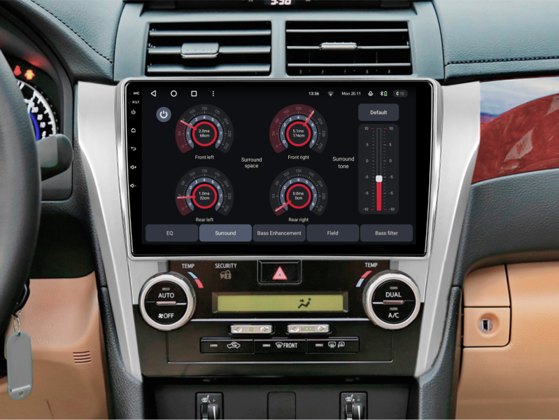 Buy Gazer T6010-XV50/L PRO Multimedia System to Toyota Camry 7 (XV50) 2011-2014