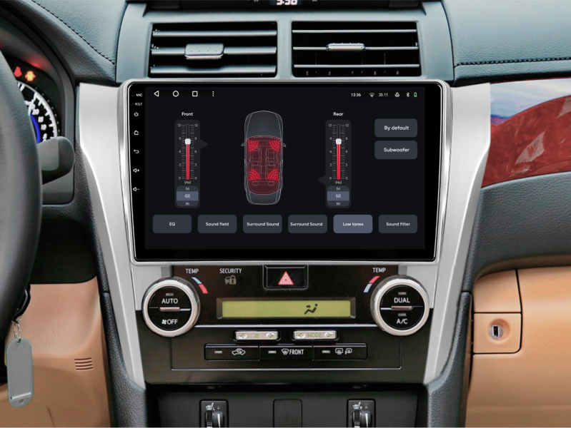 Buy Gazer T6010-XV50/L PRO Multimedia System to Toyota Camry 7 (XV50) 2011-2014