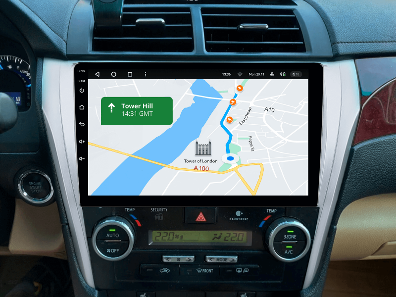 Buy Gazer T6010-XV55 PRO Multimedia System to Toyota Camry 7 (XV55) (USA) 2014-2017
