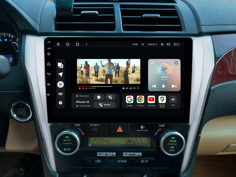 Buy Gazer T6010-XV55 PRO Multimedia System to Toyota Camry 7 (XV55) (USA) 2014-2017