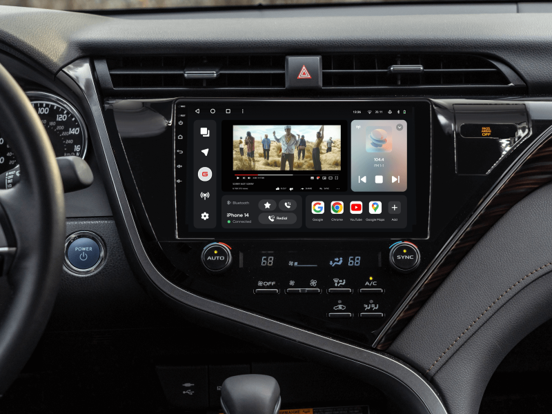 Buy Gazer T6010-XV70/H PRO Multimedia System to Toyota Camry 8 (XV70) 2017-2020