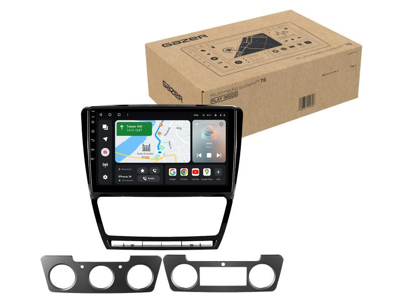 Buy Gazer T6510-1Z PRO Multimedia System to Skoda Octavia 2, A5 (1Z) 2008-2013