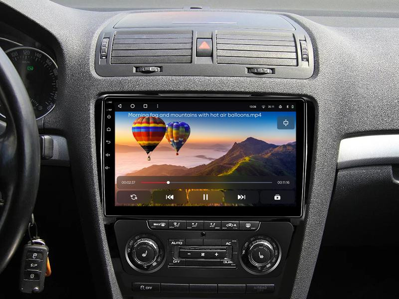 Buy Gazer T6510-1Z PRO Multimedia System to Skoda Octavia 2, A5 (1Z) 2008-2013