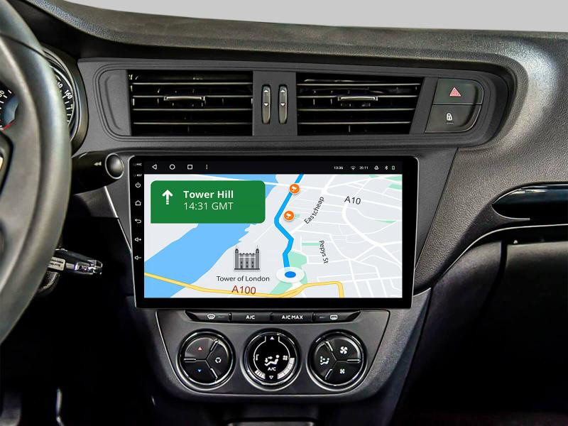 Buy Gazer T6510-CPF1 Pro Citroen C3-XR 2010-2018 multimedia system