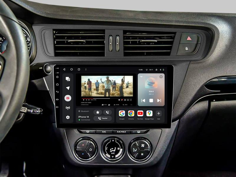 Buy Gazer T6510-CPF1 Pro Citroen C3-XR 2010-2018 multimedia system