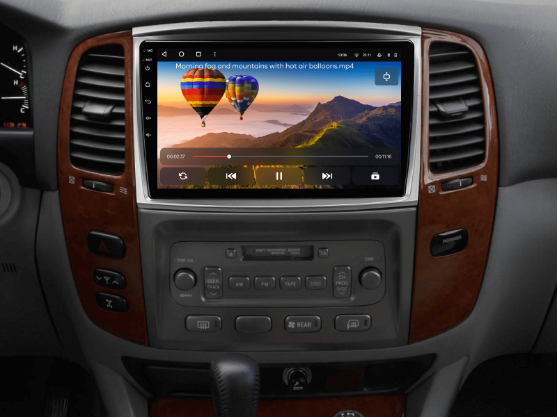 Buy Gazer T6510-J100/H PRO Multimedia System to Toyota Land Cruiser 100 (J100) 2002-2007