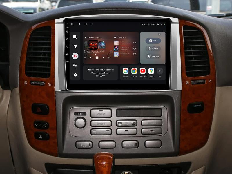 Buy Gazer T6510-J100/L Pro Multimedia System to Toyota Land Cruiser 100 (J100) 2002-2007