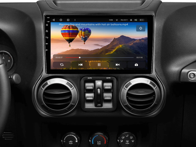 Buy Gazer T6510-JKF PRO Multimedia System to Jeep Wrangler 3 (JK) 2010-2017