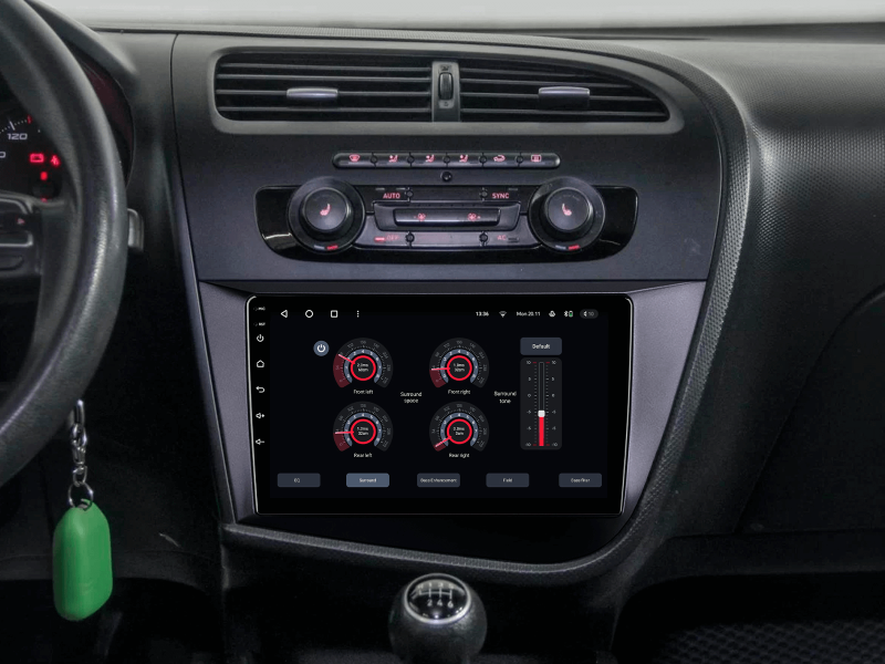 Buy Gazer T6009-1P PRO Multimedia System to Seat Leon 2 (1p) 2005-2012