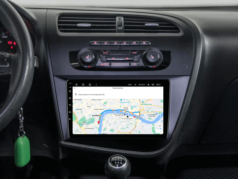 Buy Gazer T6009-1P PRO Multimedia System to Seat Leon 2 (1p) 2005-2012