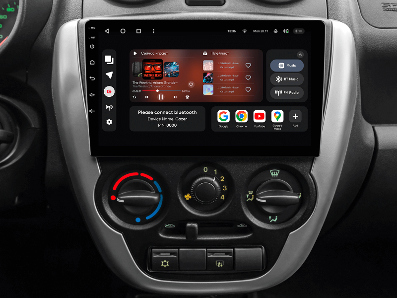 Buy Gazer T6009-2190 PRO Multimedia System to Lada Granta Sport 2011-2018