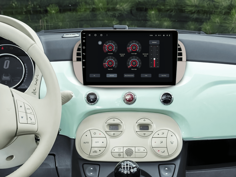 Buy Gazer T6009-312 PRO Multimedia System to Fiat 500 2007-2014