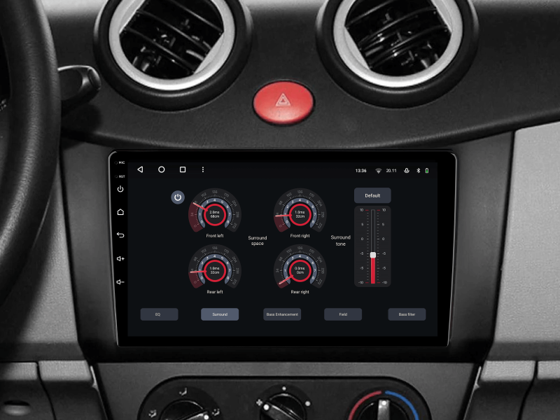 Buy Gazer T6009-320 PRO Multimedia System to Lifan Smily, 320 2008-2015