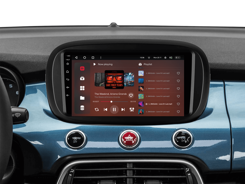 Buy Gazer T6009-334 PRO Multimedia System to Fiat 500X 2014-2020