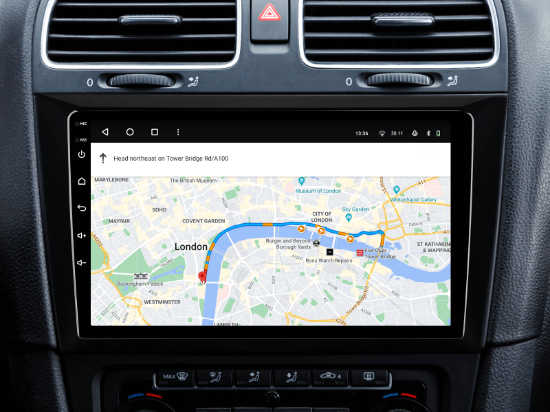 Buy Gazer T6009-5K Pro Multimedia System to Volkswagen Golf 6 (5k) 2008-2016