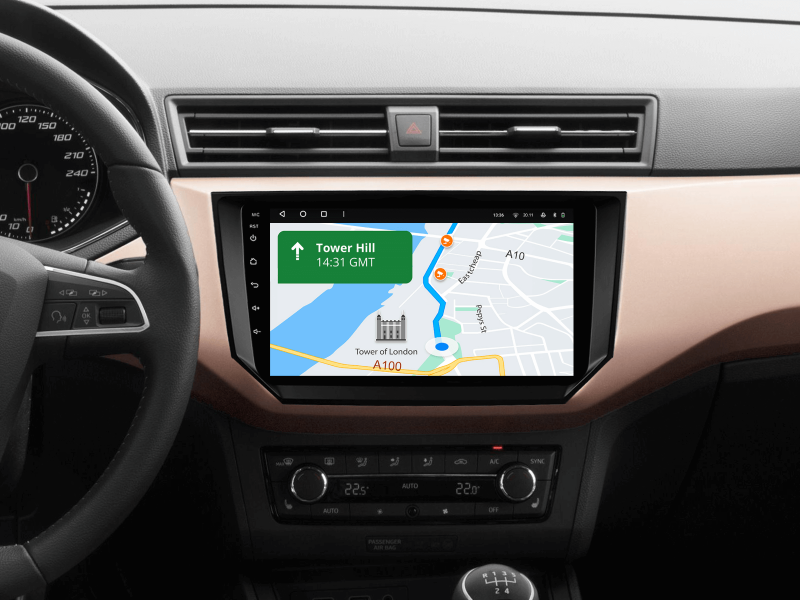 Buy Gazer T6009-6F Pro Multimedia System to Seat Ibiza (6F) 2017-2020