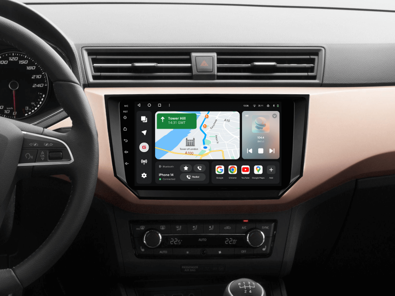 Buy Gazer T6009-6F Pro Multimedia System to Seat Ibiza (6F) 2017-2020