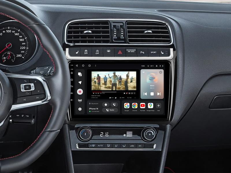 Buy Gazer T6009-6R Pro Multimedia System to Volkswagen Polo 5 (6r) 2008-2020