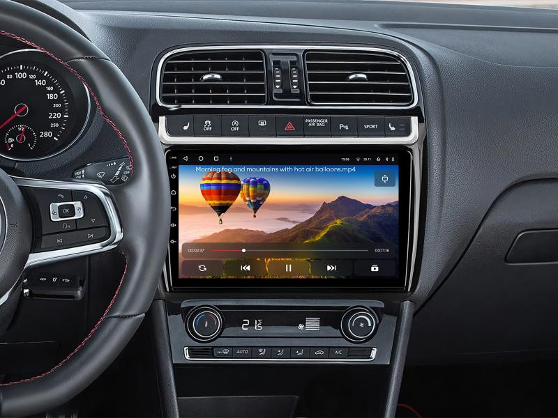 Buy Gazer T6009-6R Pro Multimedia System to Volkswagen Polo 5 (6r) 2008-2020