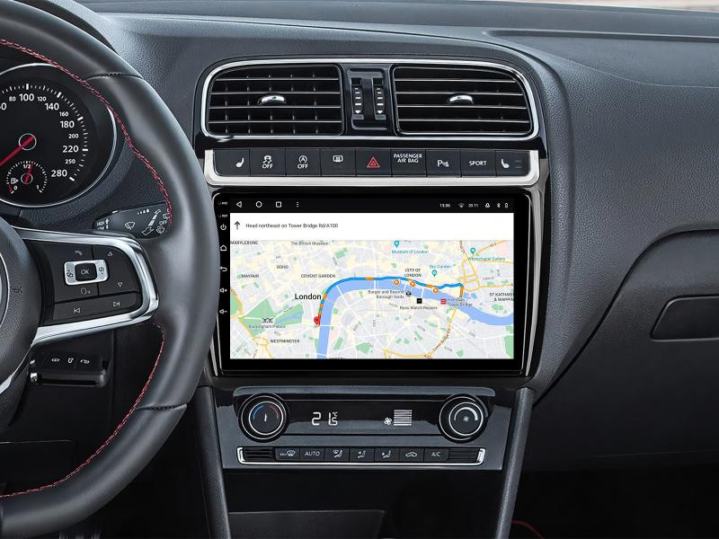 Buy Gazer T6009-6R Pro Multimedia System to Volkswagen Polo 5 (6r) 2008-2020