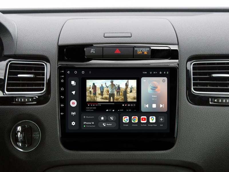 Buy Gazer T6009-7P/L Pro Multimedia System to Volkswagen Touareg (7p) 2010-2018