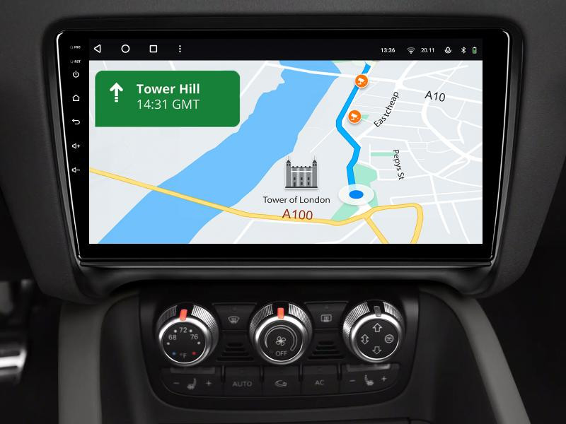 Buy Gazer T6009-8J PRO Multimedia System to Audi TT 2 (8J) 2006-2014