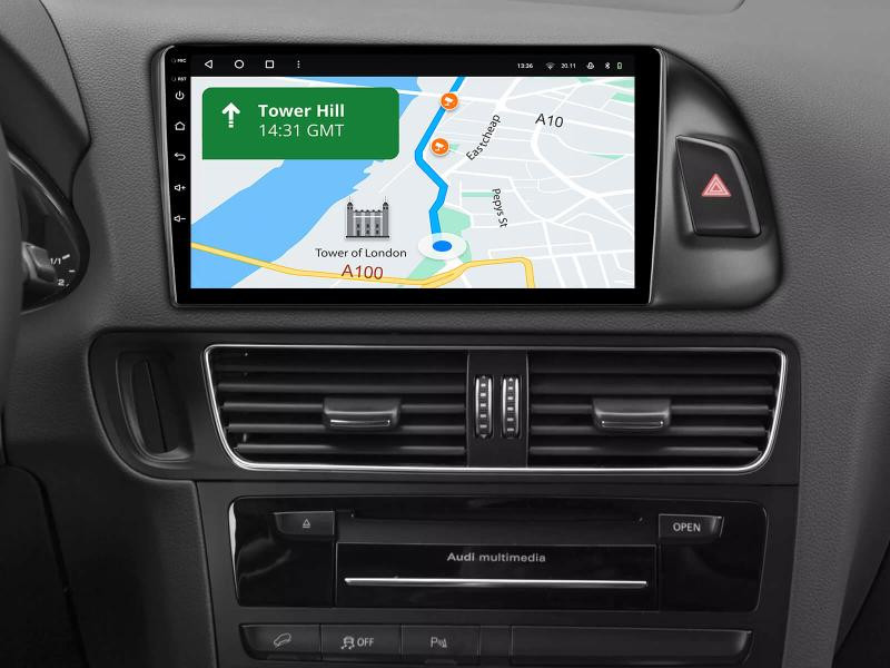 Buy Gazer T6009-8R/H PRO Multimedia System to Audi Q5 (8R) 2008-2017