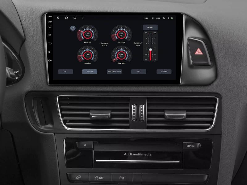 Buy Gazer T6009-8R/H PRO Multimedia System to Audi Q5 (8R) 2008-2017