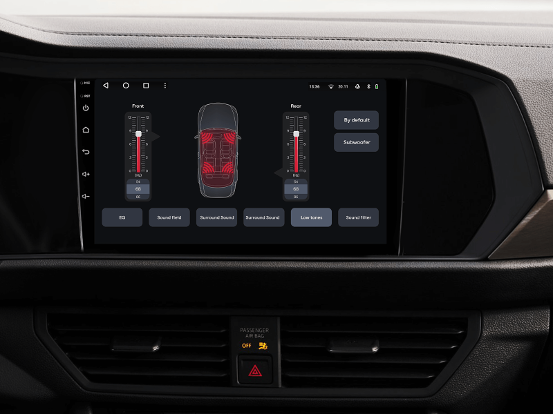 Buy Gazer T6009-A7 PRO Multimedia System to Volkswagen Jetta 7 2018-2022