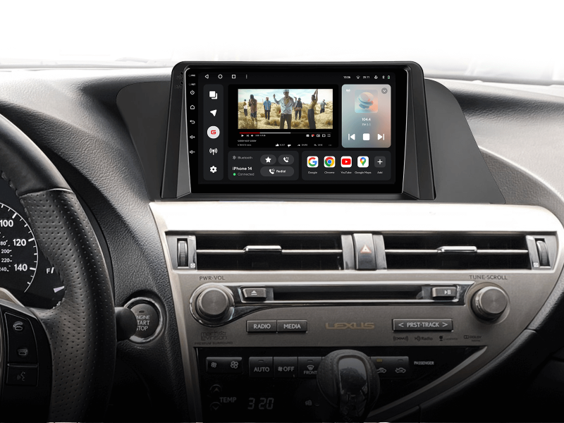 Buy Gazer T6009-AL10/L PRO Multimedia System to Lexus RX270, RX350, RX450H 3 (Al10) 2008-2015