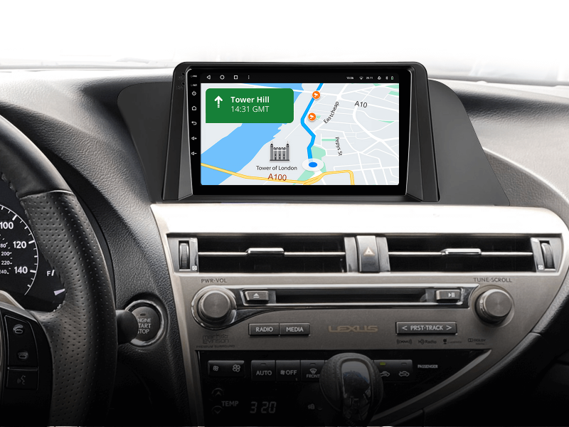 Buy Gazer T6009-AL10/L PRO Multimedia System to Lexus RX270, RX350, RX450H 3 (Al10) 2008-2015