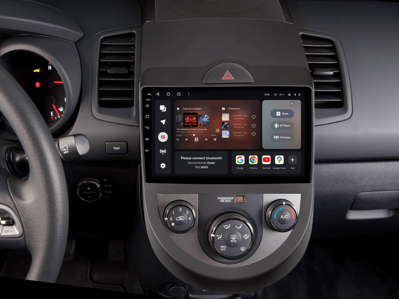 Buy Gazer T6009-AM PRO Multimedia System to Kia Soul 1 (AM) 2008-2014