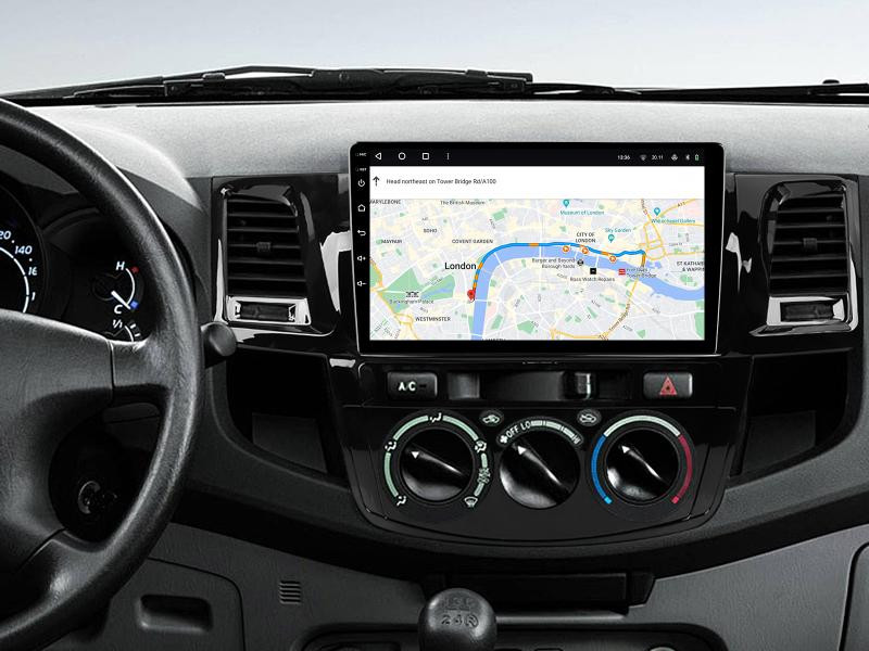 Buy Gazer T6009-An50 PRO Multimedia System to Toyota Fortuner 1 (An50, An60), Hilux Revo, Vigo 2008-2014