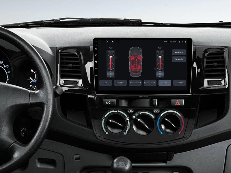 Buy Gazer T6009-An50 PRO Multimedia System to Toyota Fortuner 1 (An50, An60), Hilux Revo, Vigo 2008-2014