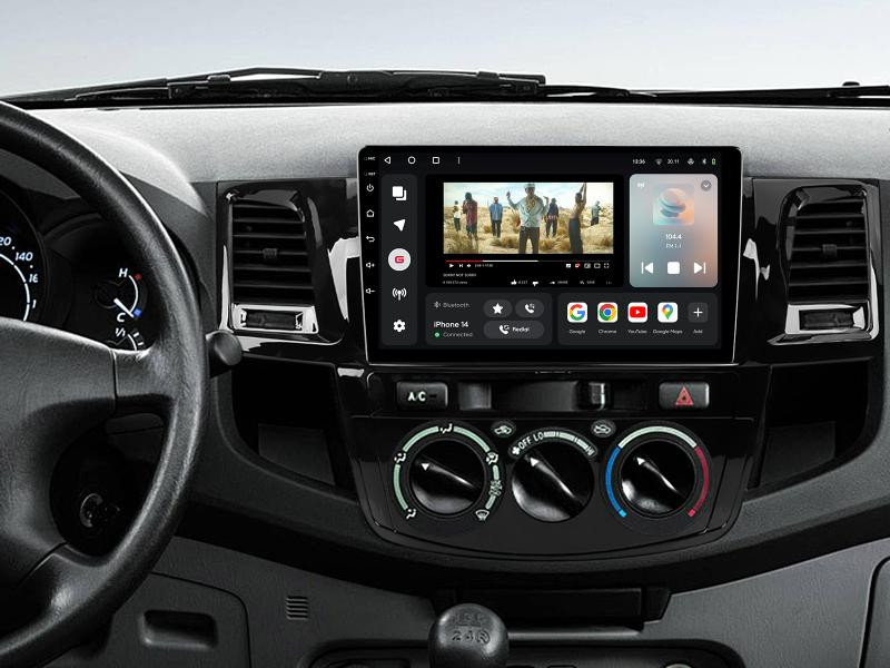 Buy Gazer T6009-An50 PRO Multimedia System to Toyota Fortuner 1 (An50, An60), Hilux Revo, Vigo 2008-2014