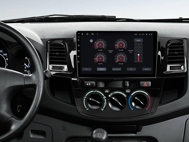 Buy Gazer T6009-An50 PRO Multimedia System to Toyota Fortuner 1 (An50, An60), Hilux Revo, Vigo 2008-2014