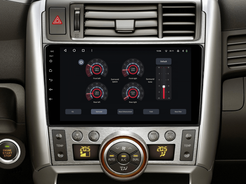 Buy Gazer T6009-AR20 PRO Multimedia System to Toyota Verso (AR20) 2009-2018