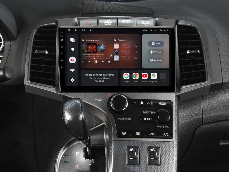 Buy Gazer T6009-IV10 PRO Multimedia System to Toyota Venza (AV10) 2008-2016